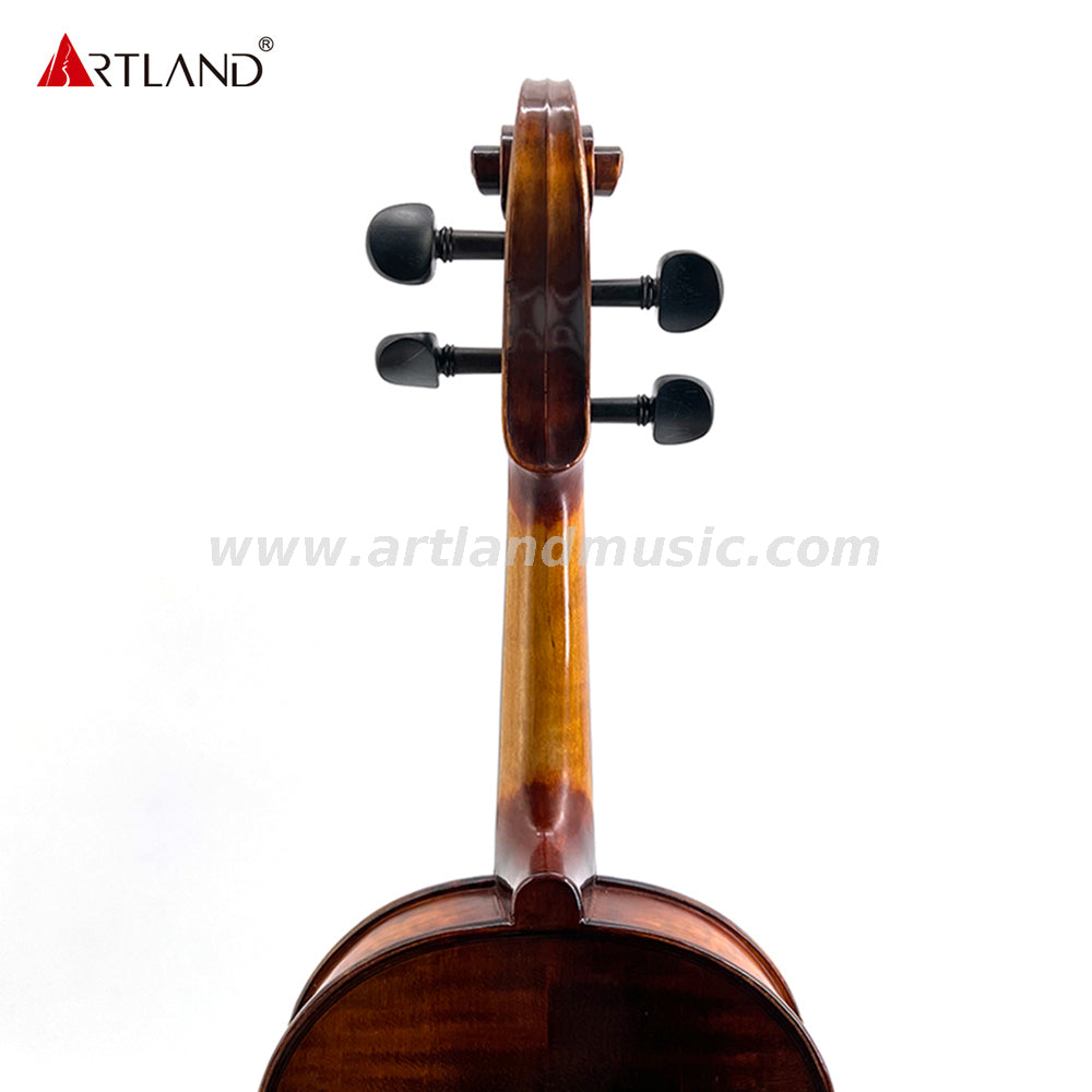 Hand Made Violins With Antique Spirit Varnish And Natural Flame