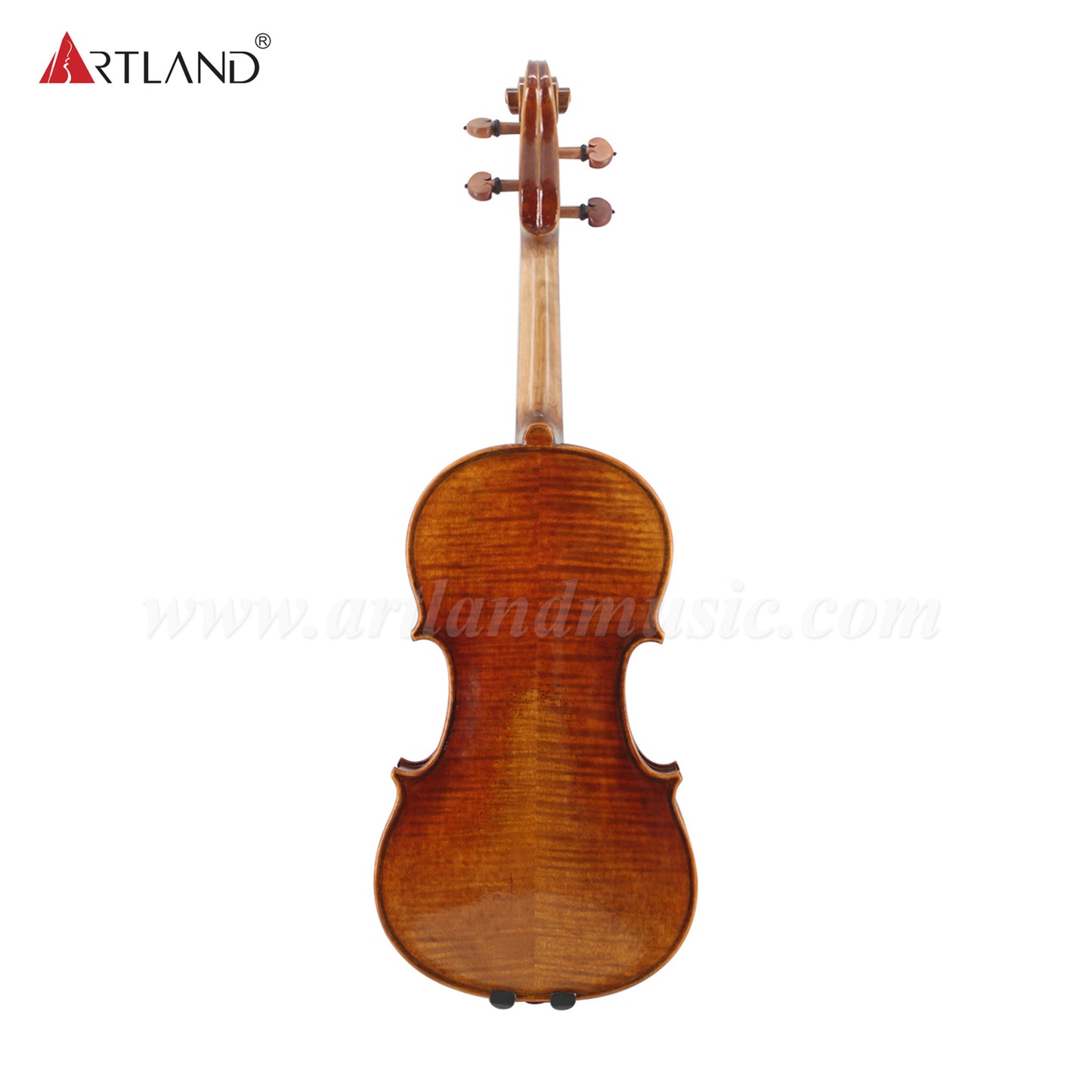 Hand Made Violins With Antique Spirit Varnish And Natural Flame